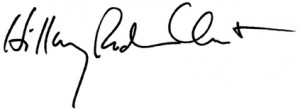 Hillary_Signature 3