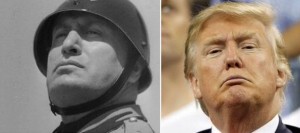 Trump Mussolini